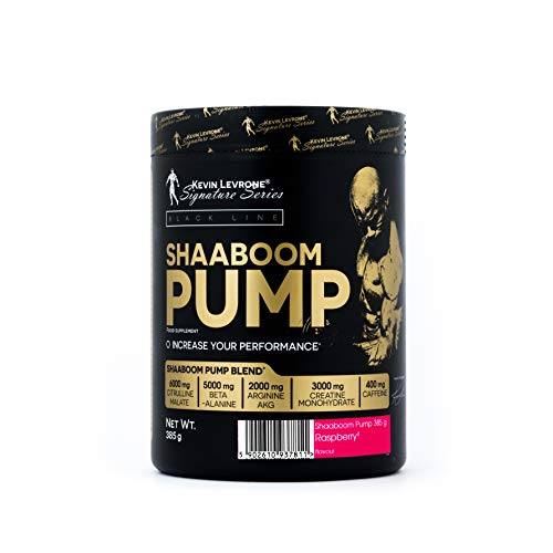 Kevin Levrone Black Line SHAABOOM Pump 385g - Raspberry - Pre-workout booster