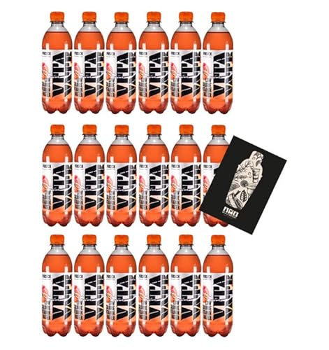 Vitavate Peach Vitamin Water, Packung mit 18 (18 x 0.5 l) EINWEG