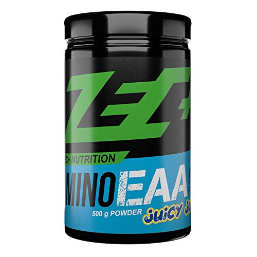 Zec+ Nutrition Amino EAA Pulver – Aminosäuren Pulver mit EAAs & BCAAs - Juicy Juice 500 g