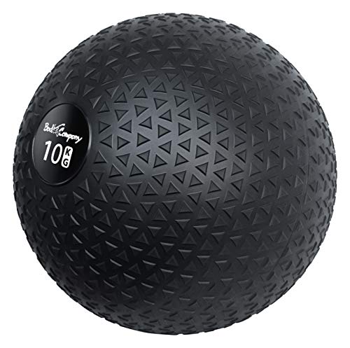 Bad Company Medizinball in 12 Gewichtsstufen I Slamball für Kraftausdauertraining I Vollball mit Gummi-Oberfläche I 10 Kg