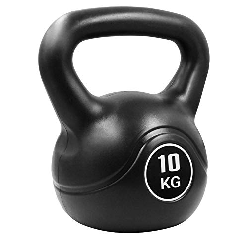 Pure2Improve Kettlebell 10 kg schwarz Cross- & Krafttraining Home Fitness